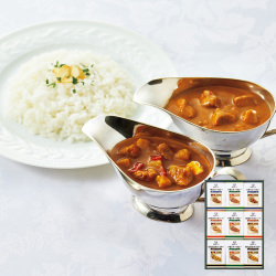 ＜帝国ホテル＞十勝牛・日向鶏・鹿児島黒豚カレーセット