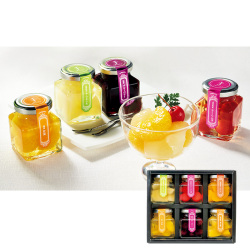 ＜FRUITS-J＞国産果実のミニコンポート詰合せ