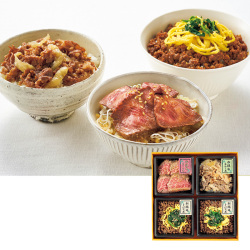 ＜精肉の二幸＞松阪牛丼ぶりセット