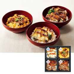 少量うなぎ蒲焼丼ぶり詰合せ（レンジ対応）
