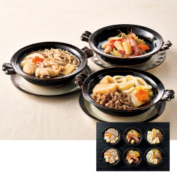 ＜日本料理 一乃松＞冬の美味個食鍋セット