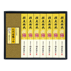 ＜無限堂＞北海道産小麦使用 稲庭饂飩「ゆめ飛龍」・比内地鶏つゆ