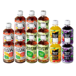 ＜日本コカ・コーラ＞からだすこやか茶W＋・からだおだやか茶W・ミニッツメイド詰合せ
