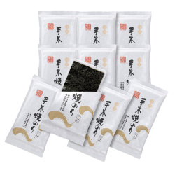 ＜白子のり＞手巻焼のり１０袋