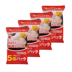 ＜越後製菓＞越後のごはん コシヒカリ５個Ｐ