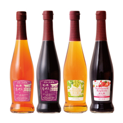 ＜OSUYA GINZA＞飲む酢・デザートビネガー福袋500ml4本（OHー100HB）