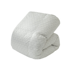 ＜nishikawa＞羽毛掛けふとん ウクライナ産グレーグースダウン90％ 1.1kg