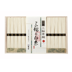 ＜麦坐＞三輪素麺 三輪の白糸 古品（30WGB30）