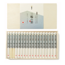 ＜麦坐＞国産素材を使った三輪素麺 細づくり（◆30VN50）