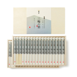 ＜麦坐＞国産素材を使った三輪素麺 細づくり（◆30VN100）