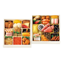 ＜日本料理 なだ万＞冷凍おせち二段「正月万菜」