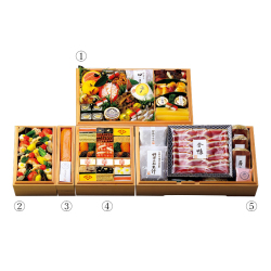 ＜京都 下鴨茶寮＞和おせち 二段＋合鴨鍋 【店頭受取】