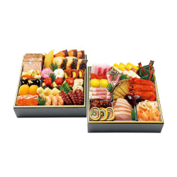 ＜京・料亭 わらびの里＞和洋料亭おせち二段重 【店頭受取】