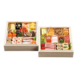 ＜金沢 金沢迎賓館 金茶寮＞六寸角 二段重 【店頭受取】