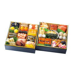 ＜分とく山＞和風おせち二段重 【店頭受取】
