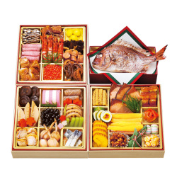 ＜一冨士＞鶴亀 三段重・鯛の重 【店頭受取】