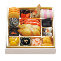＜築地 味の浜藤＞西京焼おせち和一段重 【店頭受取】