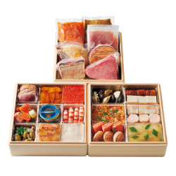 ＜銀座  ル・マノアール ダスティン＞松屋銀座開店100周年記念 フレンチおせち三段重【店頭受取】