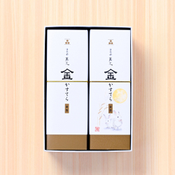＜まめや金澤萬久＞金かすてら2本セット（お月見）