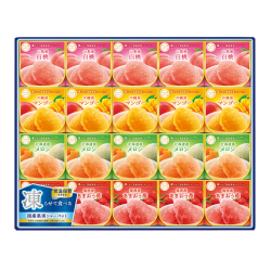 【理由あり特別品_賞味期限間近】＜セゾン デュ フリュイ＞凍らせて国産果実シャーベット（50SS50D）