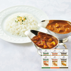 ＜帝国ホテル＞十勝牛・日向鶏・鹿児島黒豚カレーセット（45SC30）