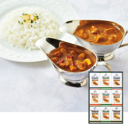 ＜帝国ホテル＞十勝牛・日向鶏・鹿児島黒豚カレーセット（45SC50）