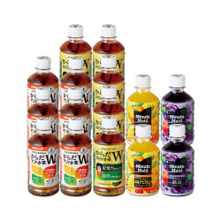 【理由あり特別品_賞味期限間近】＜日本コカ・コーラ＞からだすこやか茶W＋・からだおだやか茶W・ミニッツメイド詰合せ（22MIK30B）