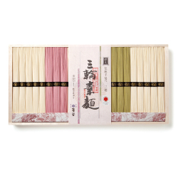 ＜麦坐＞三輪素麺 三趣（30DM40）