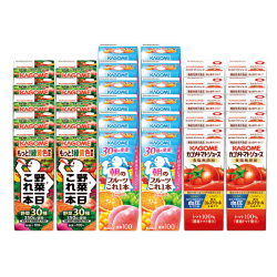 ＜カゴメ＞朝のフルーツ・野菜一日これ一本・トマトジュース（紙容器）
