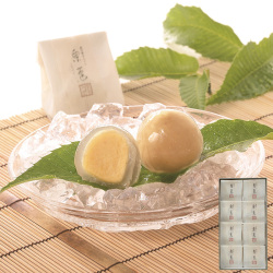 ＜松月堂＞栗苞８個入