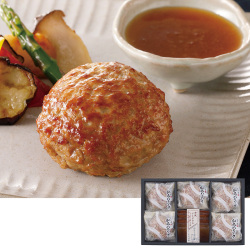 ＜なだ万＞レンジで簡単！和風ハンバーグ