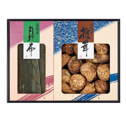 国内産どんこ椎茸・昆布詰合せ
