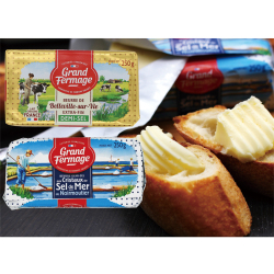 ＜グランフェルマージュ＞フランス産発酵バターセット