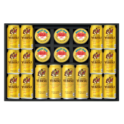 ヱビスビール・かに缶詰詰合せ