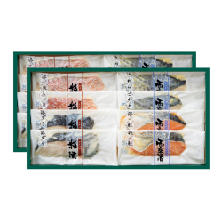 ＜魚勢＞吟醸粕・西京味噌漬魚詰合せ