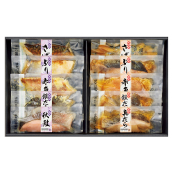 ＜越前三國湊屋＞レンジ対応焼魚・煮魚詰合せ
