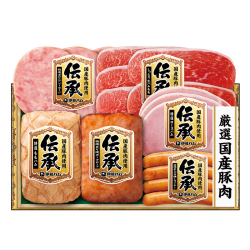 ＜伊藤ハム 伝承＞国産豚肉ハム詰合せ