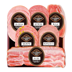 ＜ローマイヤ＞国産豚肉使用ハム・ベーコン・生ハム・ソーセージ詰合せ