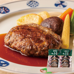 ＜浅草今半＞黒毛和牛ハンバーグセット