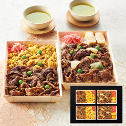 ＜浅草今半＞牛肉弁当・牛玉弁当詰合せ