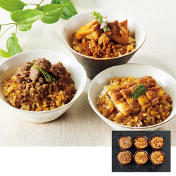 ＜日本料理 一乃松＞うなぎ・若狭牛・鶏肉 スタミナ個食飯