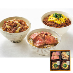 ＜二幸＞松阪牛丼ぶりセット