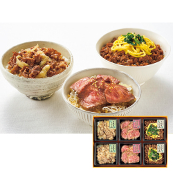 ＜二幸＞松阪牛丼ぶりセット