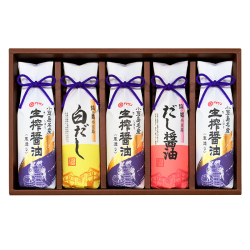 ＜タケサン＞小豆島 生搾醤油・調味料詰合せ