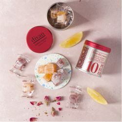 ＜ディヴァン＞ローズ＆レモンターキッシュディライト（ロクム）