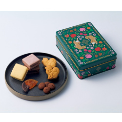＜KURAKICHI＞あきた フルーツ クッキー缶（ショコラアソート）