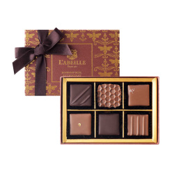 ＜ラベイユ＞はちみつボンボンショコラ 6個