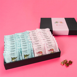 ＜R.L（エール・エル）＞コロコロワッフル パック40袋セット（ショコラストロベリー・ソルティキャラメル）