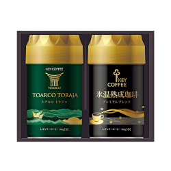 ＜キーコーヒー＞トラジャ＆氷温熟成珈琲ギフト（25THR30）