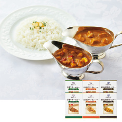 ＜帝国ホテル＞十勝牛・日向鶏・鹿児島黒豚カレーセット（45SC30）